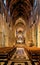 Choir and the High Altar in Worcester Cathedral, England