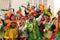 A choir performance of the street, Carnival of Cadiz, Andalusia, Spaina