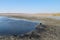 Chokrak mud-cure lake at Kurortnoye, Crimea