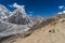 Cholatse mountain peak, Everest region