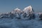 Cholatse peak view from Gokyo Ri.