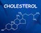 Cholesterol chemical formula