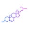 Cholesterol chemical formula