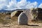 Cholpon Ata ancient statue, Issyk Kul, Kyrgyzstan