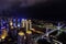 Chongqing, China - July 23, 2019: Urban skyline and skyscrapers of Chongqing in China