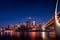 Chongqing, China - July 24, 2019: Panoramic view of Chongqing skyline in China