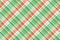 Choose texture pattern textile, jpg check tartan plaid. Fibrous background vector fabric seamless in green and orange colors