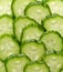 Chopped cucumber
