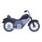 Chopper icon cartoon vector. Bike road