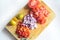 Chopping Plate full of vegetables