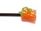 Chopsticks with Tuna Fish Fillet - Sashimi with Caviar