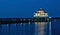 Choptank River Lighthouse at night