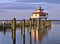 Choptank River Lighthouse at sunset