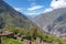 Choquequirao complex of ruins built by the Incas, one of the most remote Inca settlements in the Andes, Peru