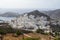 Chora of Ios Island, a Greek island in the Cyclades