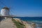 Chora village Windmills - Mykonos Cyclades island - Aegean sea - Greece