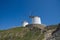 Chora village Windmills - Mykonos Cyclades island - Aegean sea - Greece