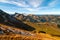 Chorblispitz Peak, Les Reccardets Peak and the valley of the Jaunbach, in the Canton of Fribourg, Swiss Prealps