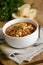 Chorizo and chickpea soup