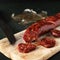 Chorizo, cured pork sausage typical of spain