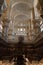 Chorus interior of Malaga Cathedral of Encarnacion, Malaga, Spain