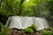 Choshi water fall of Oirase stream in summer , Aomori Japan