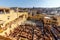 Chouara Tannery in the medina of Fes el Bali