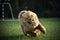 Chow chow running