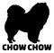 Chow Chow silhouette