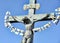 Christ on the Cross Sculpture, Charles Bridge, Prague