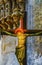 Christ Crucifixion Painting Santa Maria Gloriosa de Frari Church Venice Italy