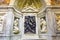 Christ Down Cross Statue Santa Maria Della Pace Church Rome Italy