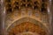 Christ fresco inside Monreale cathedral near Palermo