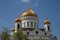 Christ the Savior cathedral closeup cupola