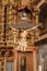Christ statue crucified on the cross