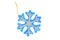 Christam ornament, snowflake