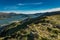 Christchurch Gondola and the Lyttelton port from Port Hills in New Zealand