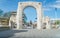 Christchurch, New Zealand - October 03 2017: The Bridge of Remembrance in the centre of Christchurch.