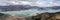 Christchurch in New Zealand. Panoramic view