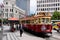 Christchurch Tram at the Cathedral Square