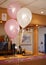 Christening party balloons