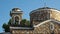 Christian church on the hill front view. Cyprus