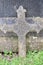 Christian Cross Carved in Stone