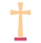 Christian cross, christianity  Isolated Vector icon which can easily modify or edit Christian cross, christianity  Isolated Vecto