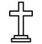 Christian cross, christianity Isolated Vector icon which can easily modify or edit Christian cross, christianity Isolated Vector