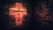 Christian Cross neon sign