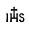 Christian monogram of Jesus Christ (Christogram)