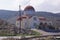 A Christian Orthodox church near Petres, Rethymno, in Crete Greece