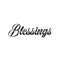 Christian Quote for print - Blessings