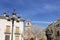 Christian soldier monument in Caravaca de la Cruz square, Murcia